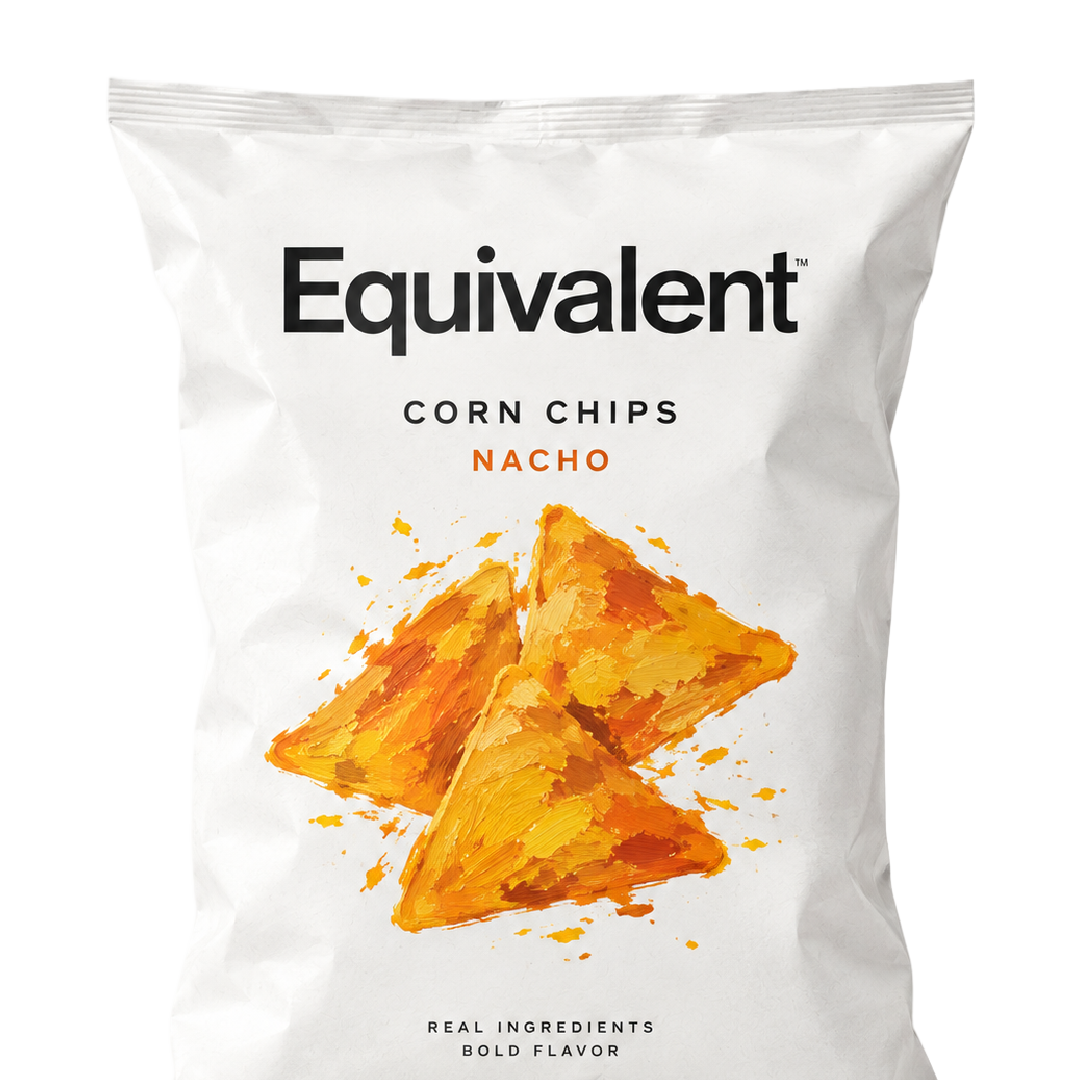 Equivalent Corn Chips Nacho Foreground